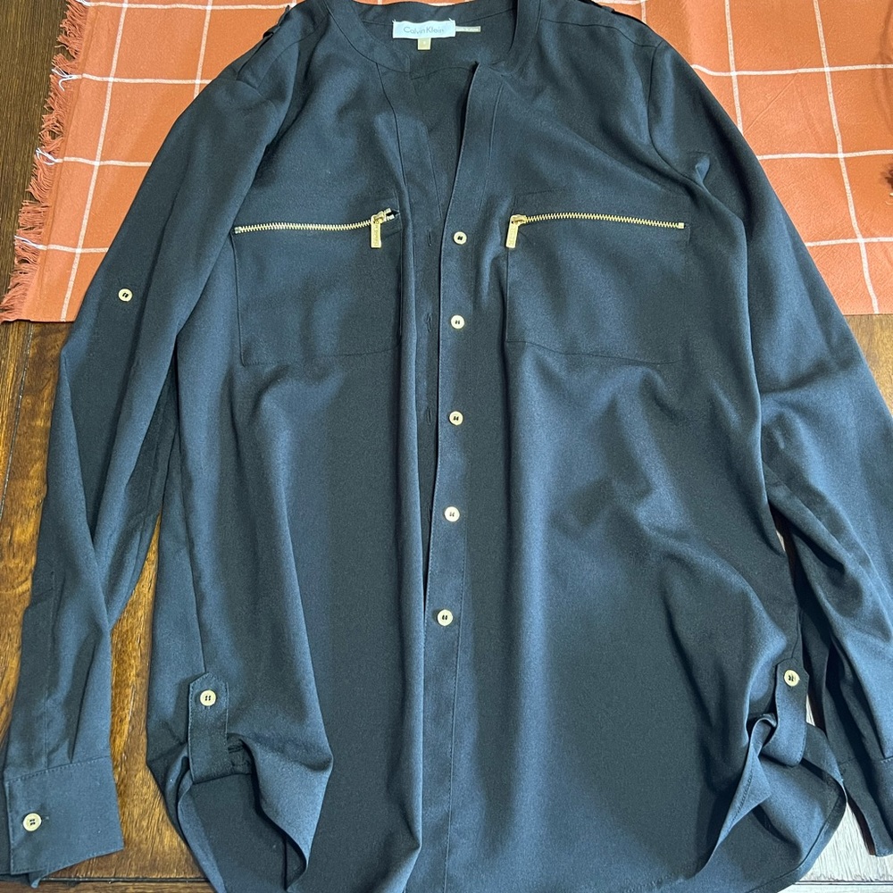 Calvin Klein long sleeve button ups